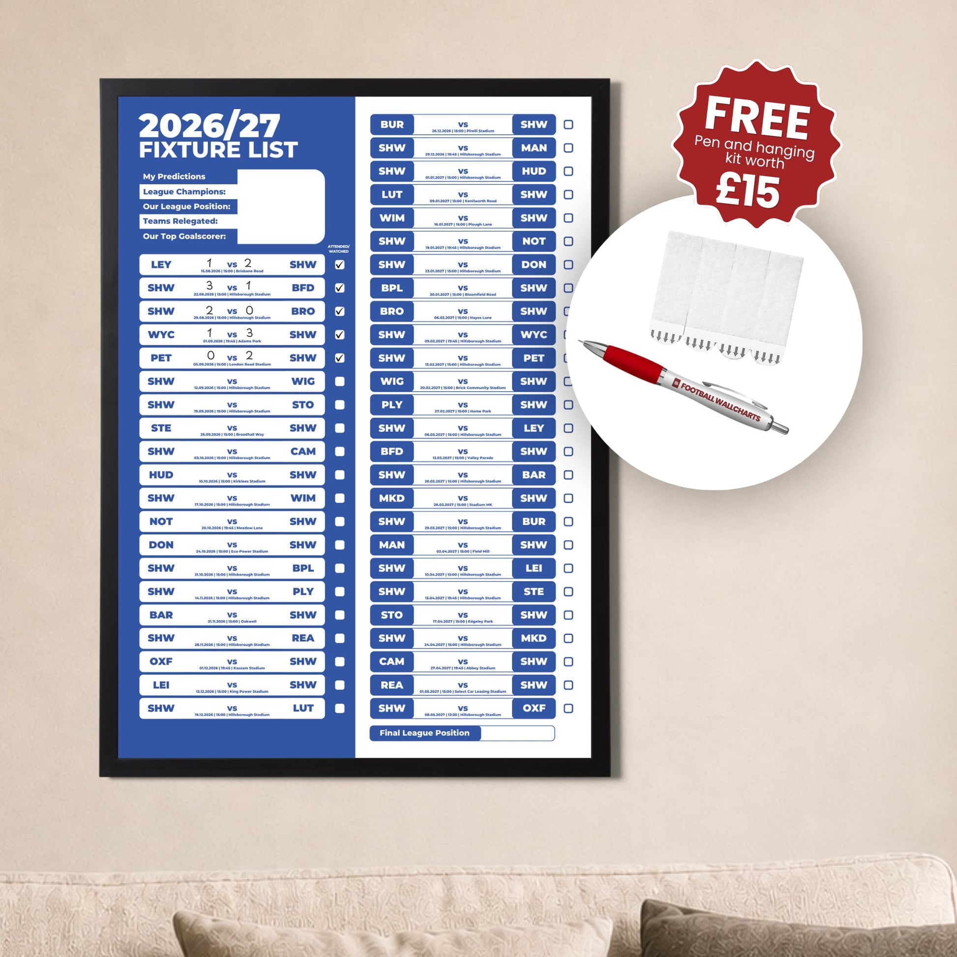 Sheffield Wednesday — Main Image Offer