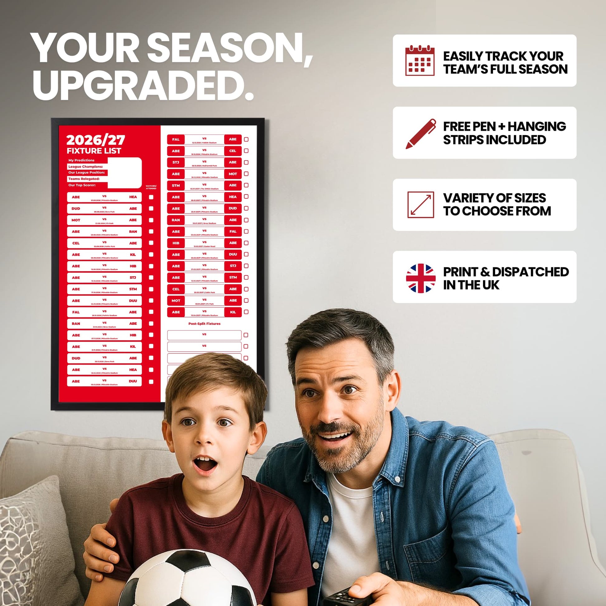 Aberdeen — Your Season Upgraded