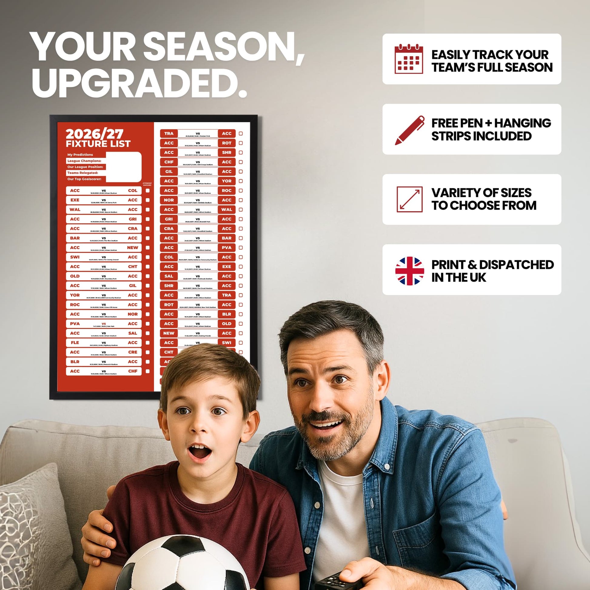 Accrington Stanley — Your Season Upgraded