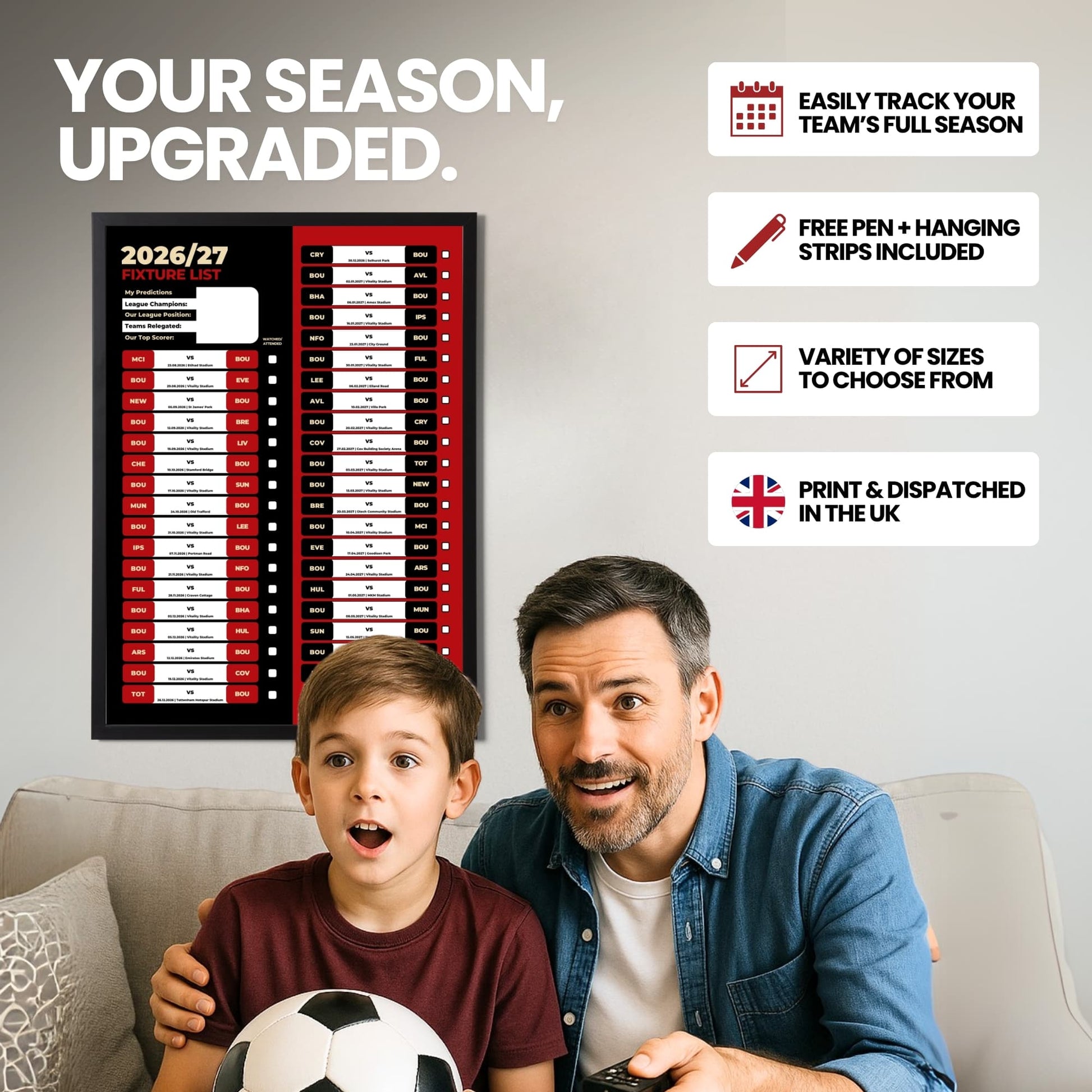 Bournemouth — Your Season Upgraded