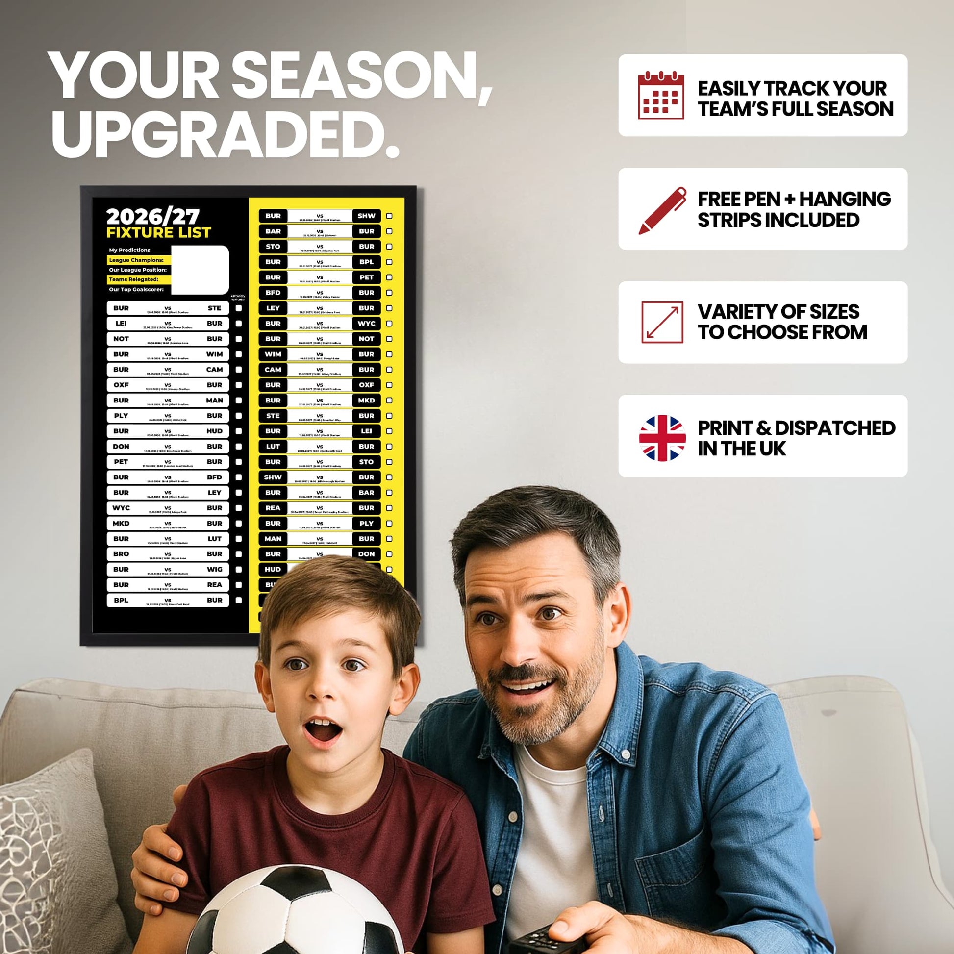 Burton Albion — Your Season Upgraded
