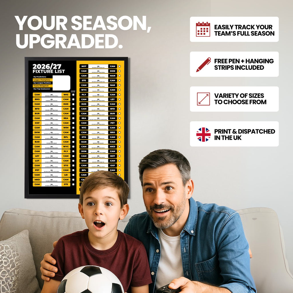 Cambridge United — Your Season Upgraded