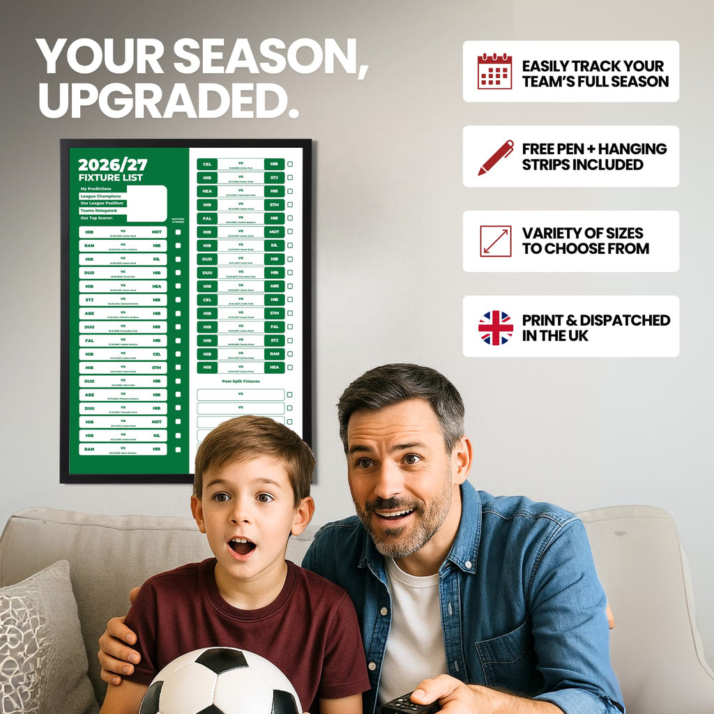 Hibernian — Your Season Upgraded