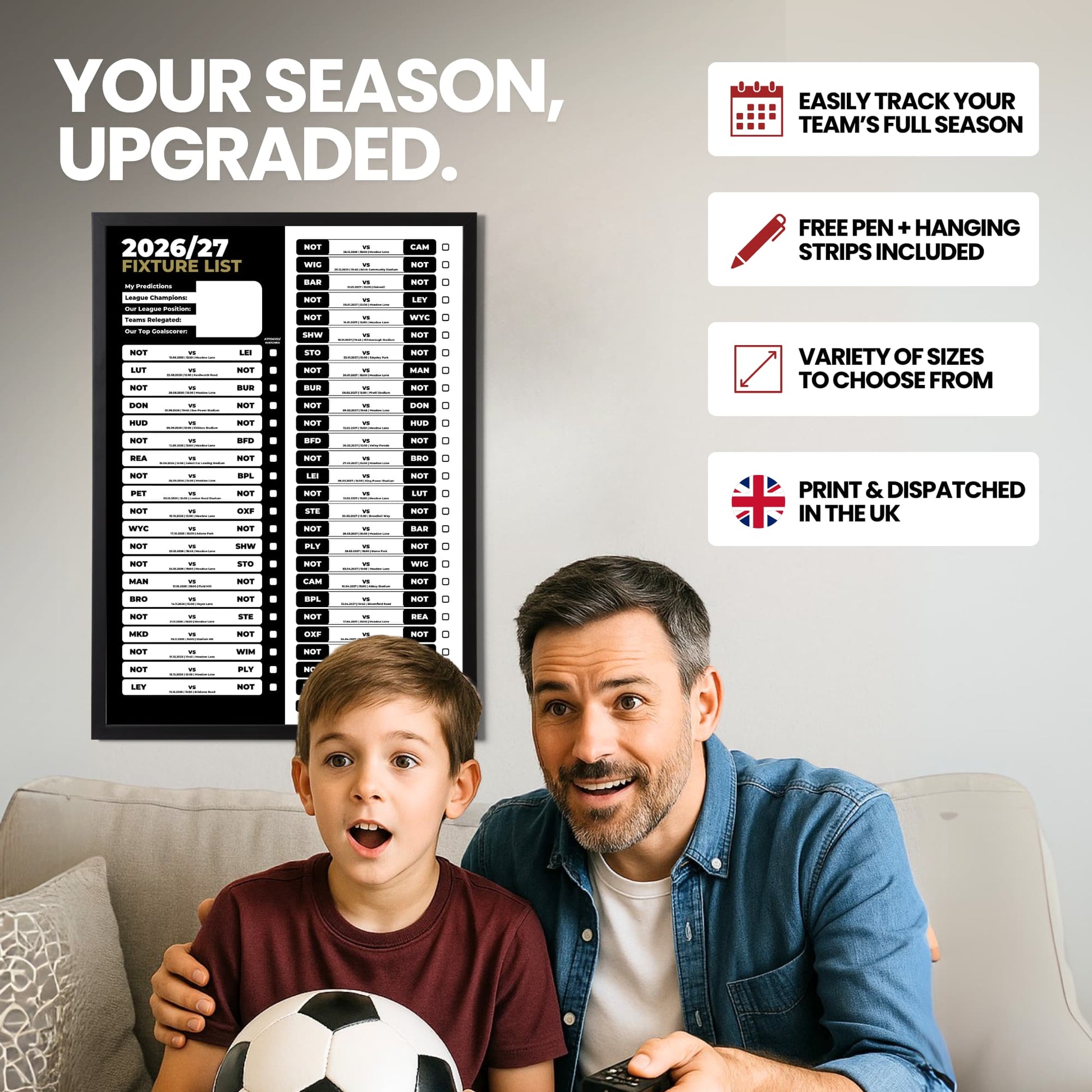Notts County — Your Season Upgraded