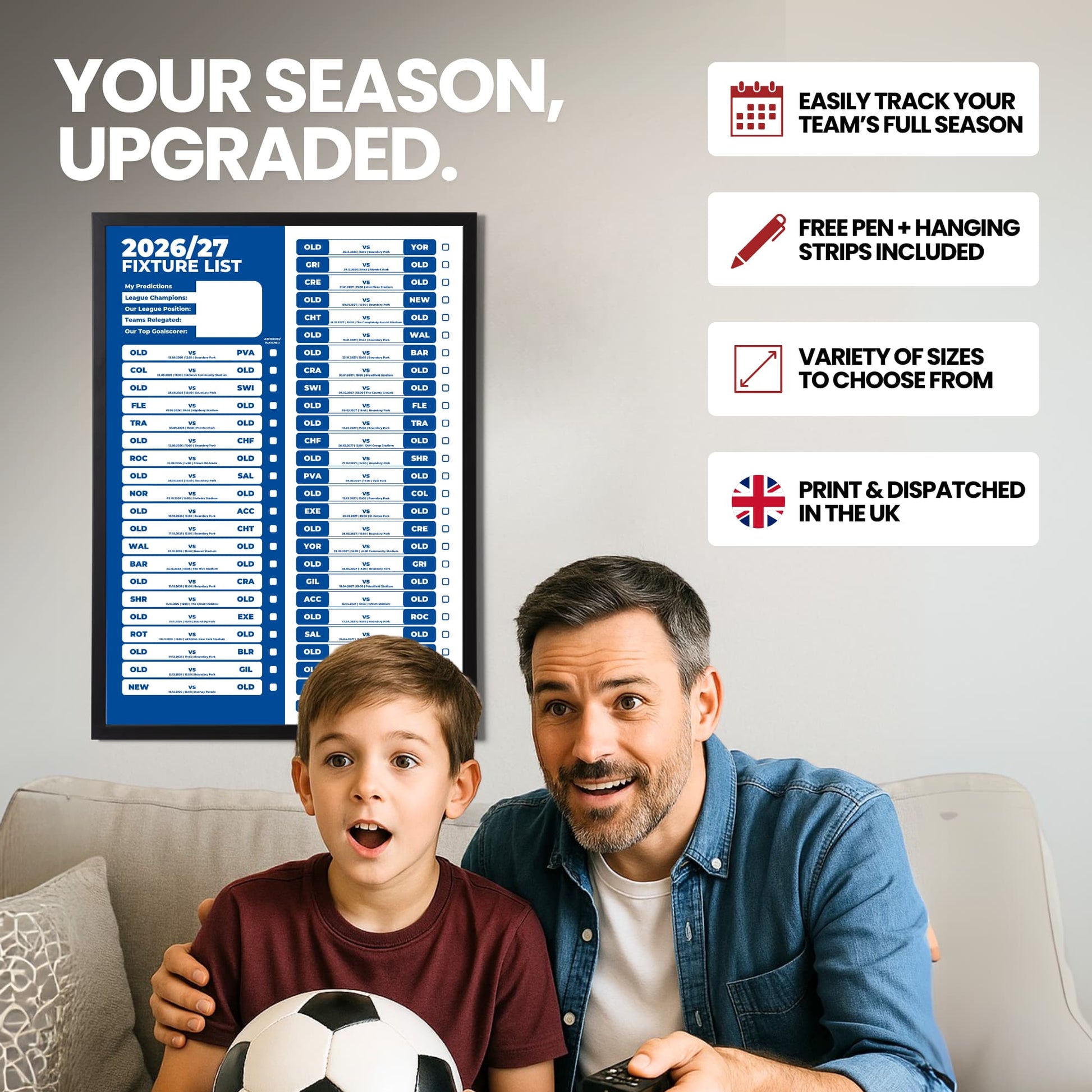 Oldham Athletic — Your Season Upgraded