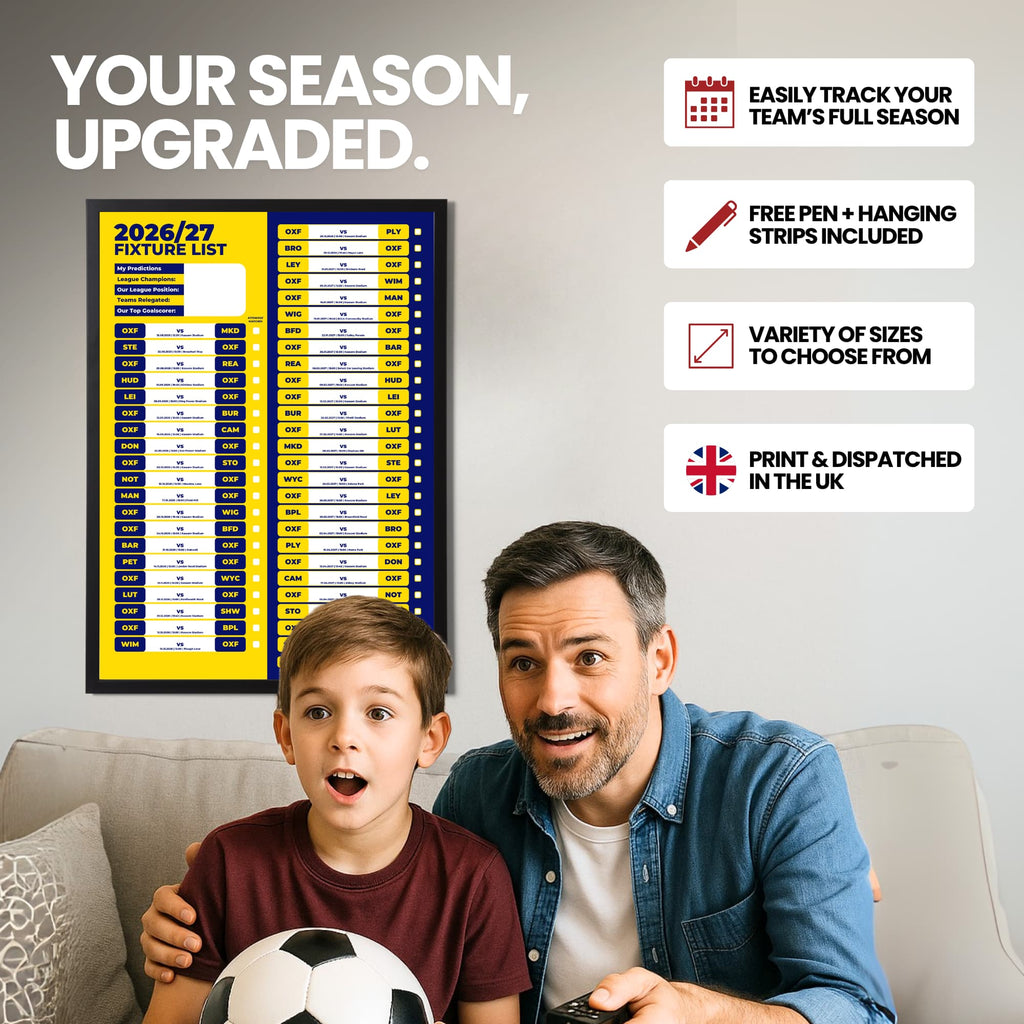 Oxford United — Your Season Upgraded