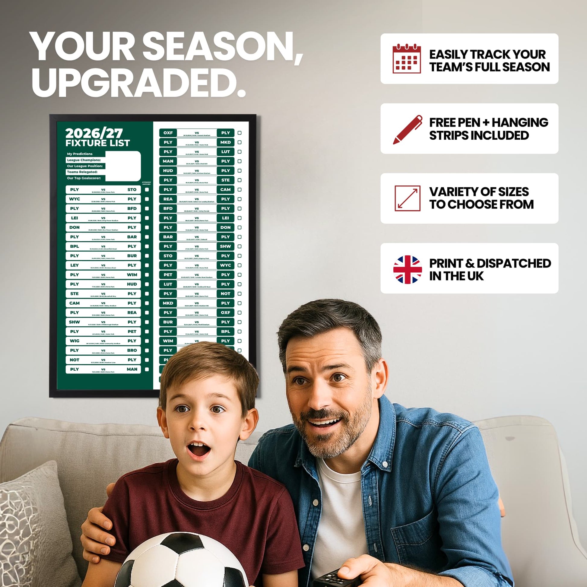 Plymouth Argyle — Your Season Upgraded