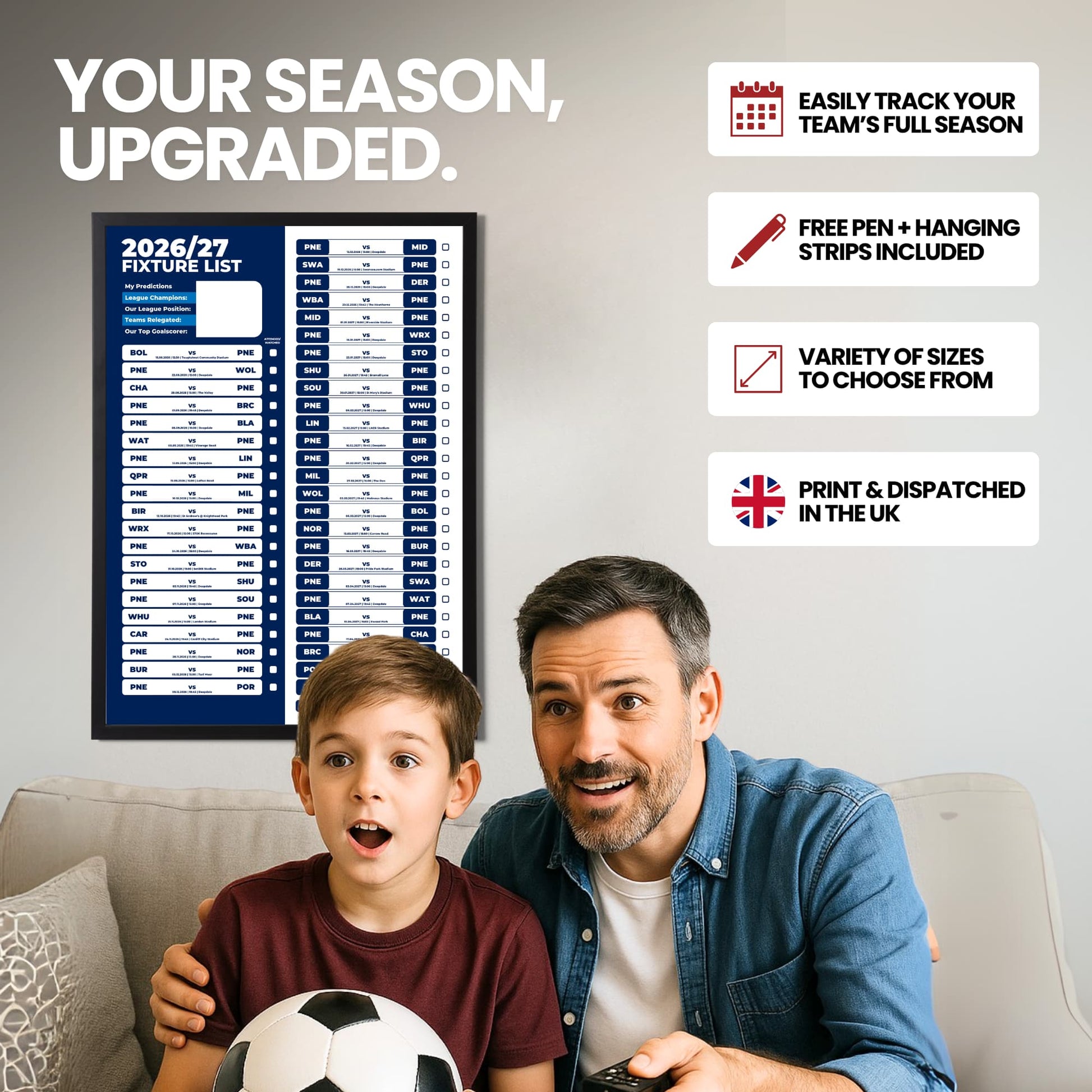 Preston North End — Your Season Upgraded