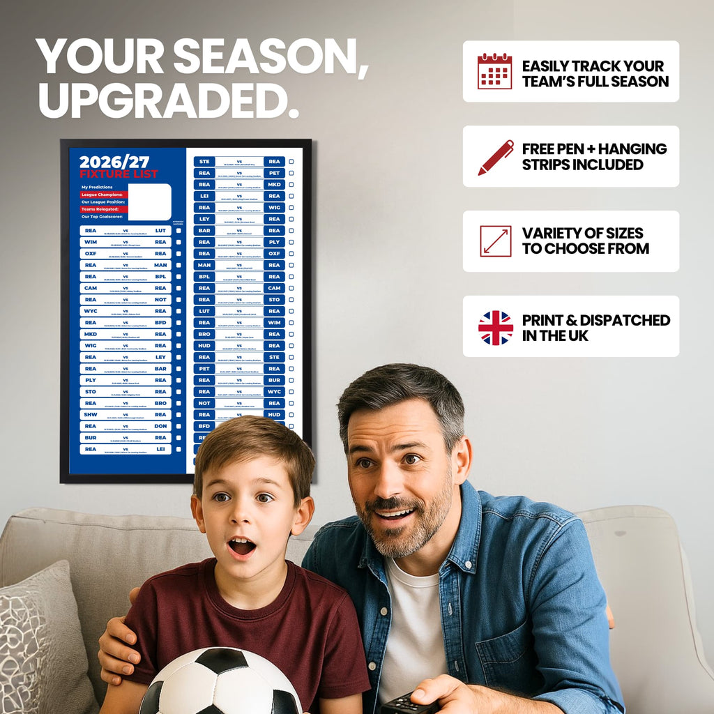 Reading — Your Season Upgraded