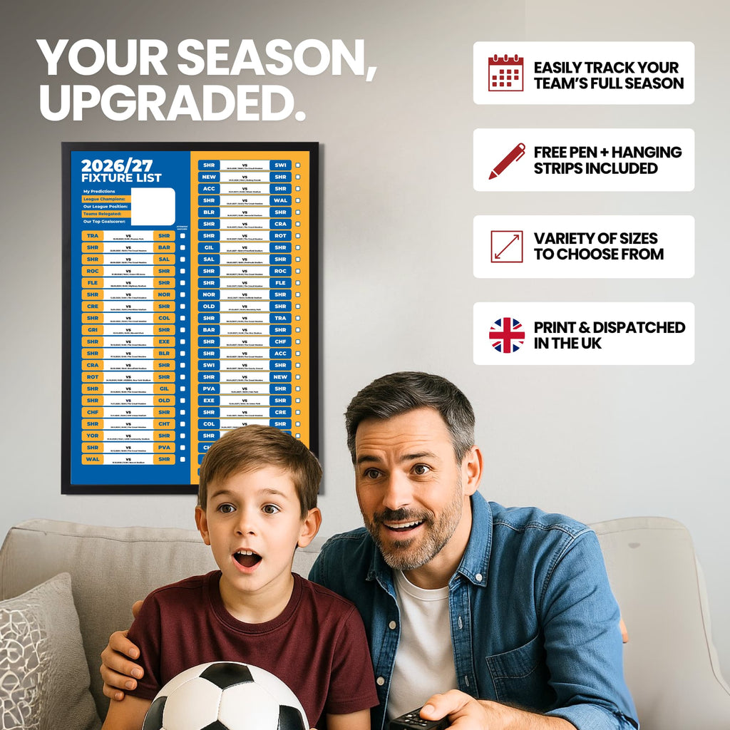 Shrewsbury Town — Your Season Upgraded
