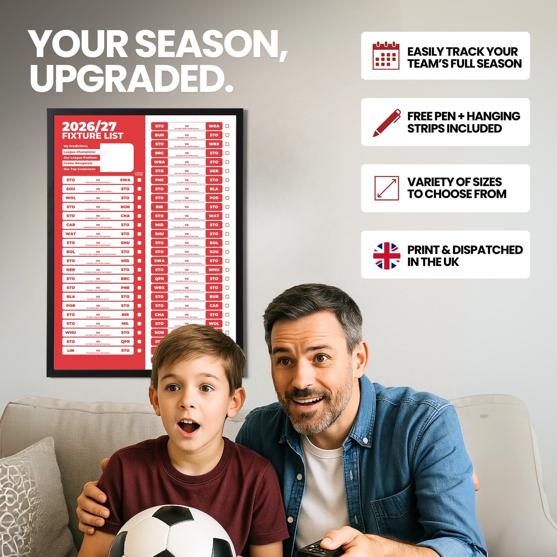 Stoke City — Your Season Upgraded