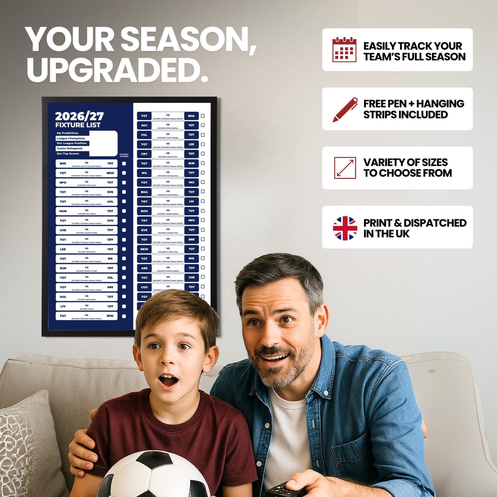 Tottenham Hotspur — Your Season Upgraded