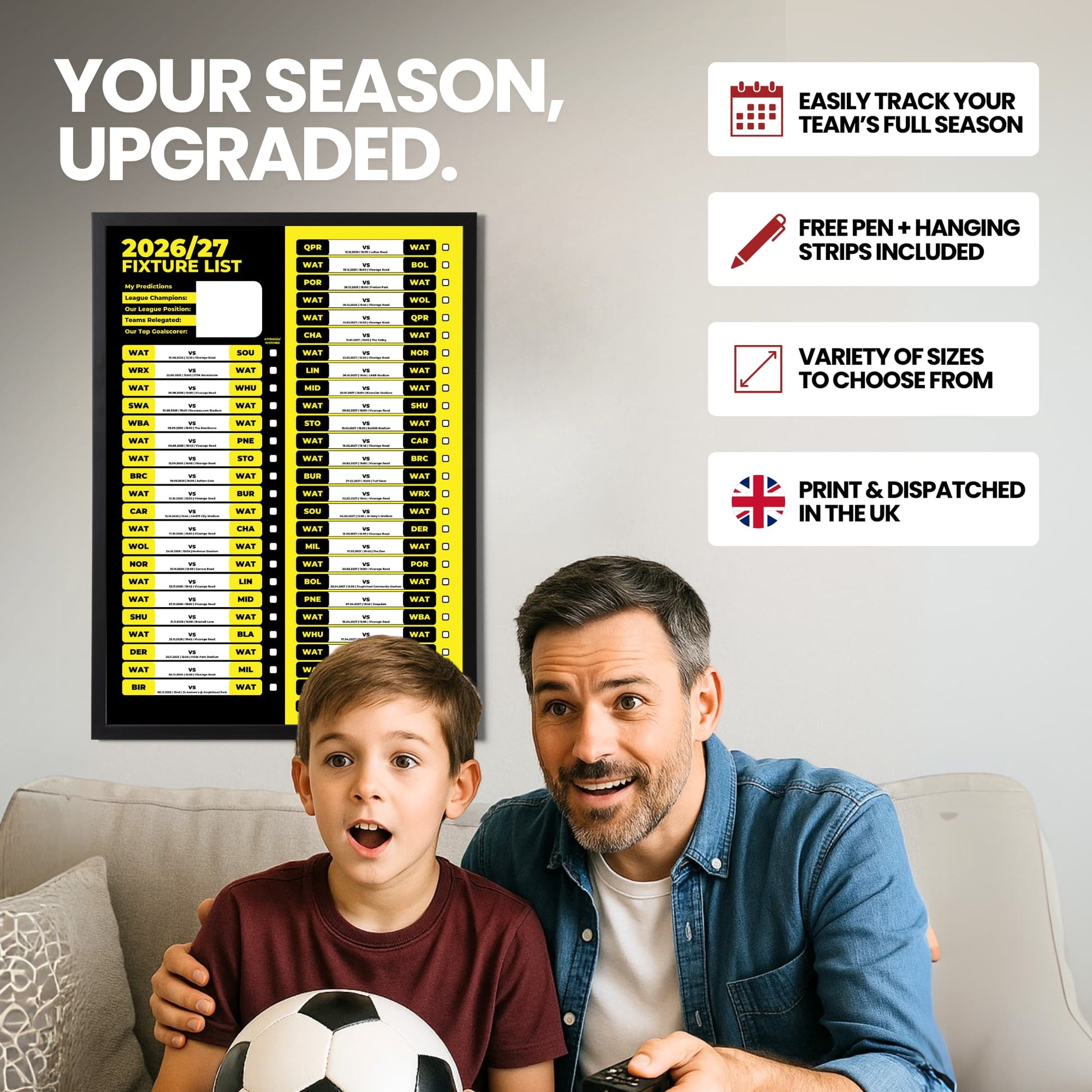Watford — Your Season Upgraded