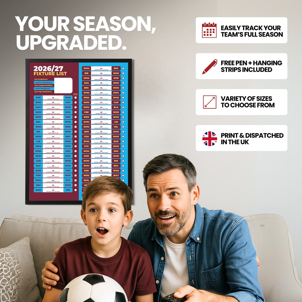 West Ham United — Your Season Upgraded
