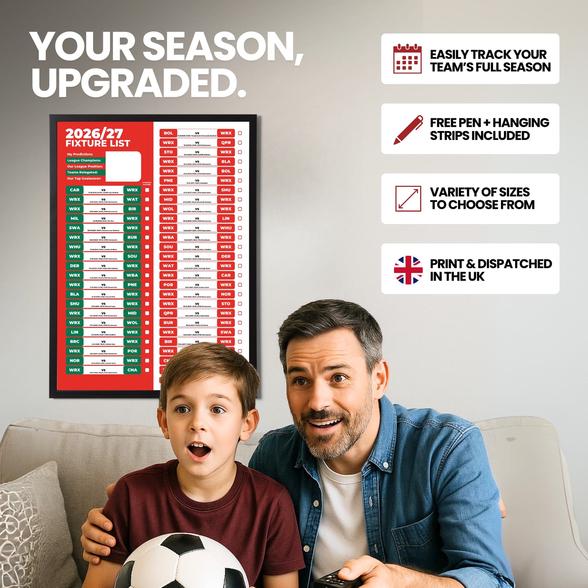 Wrexham — Your Season Upgraded