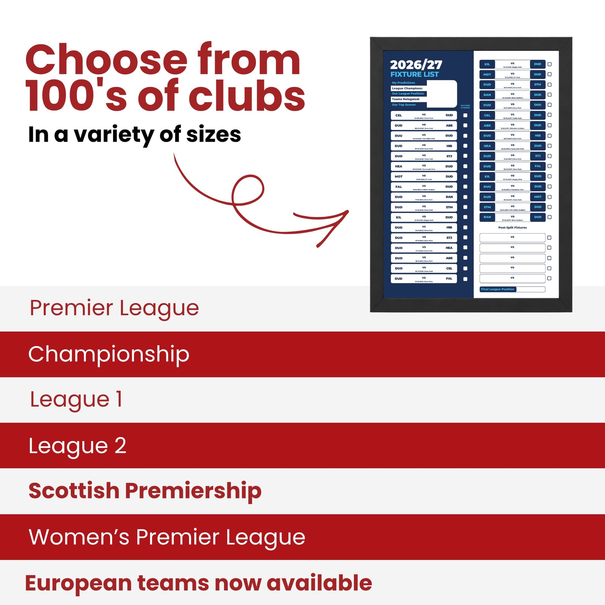 Dundee — Choose From 100s of Clubs