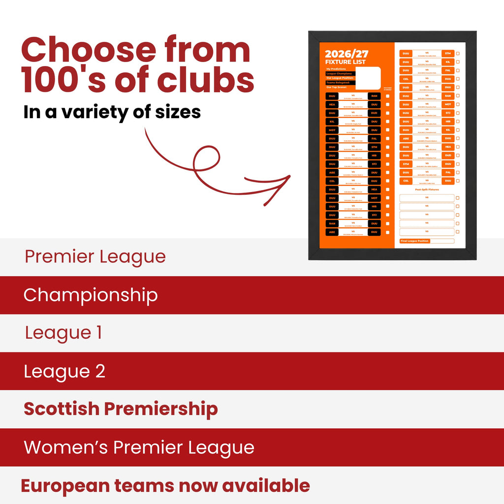 Dundee United — Choose From 100s of Clubs