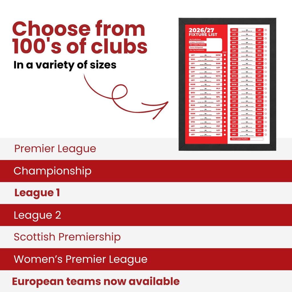 Leyton Orient — Choose From 100s of Clubs