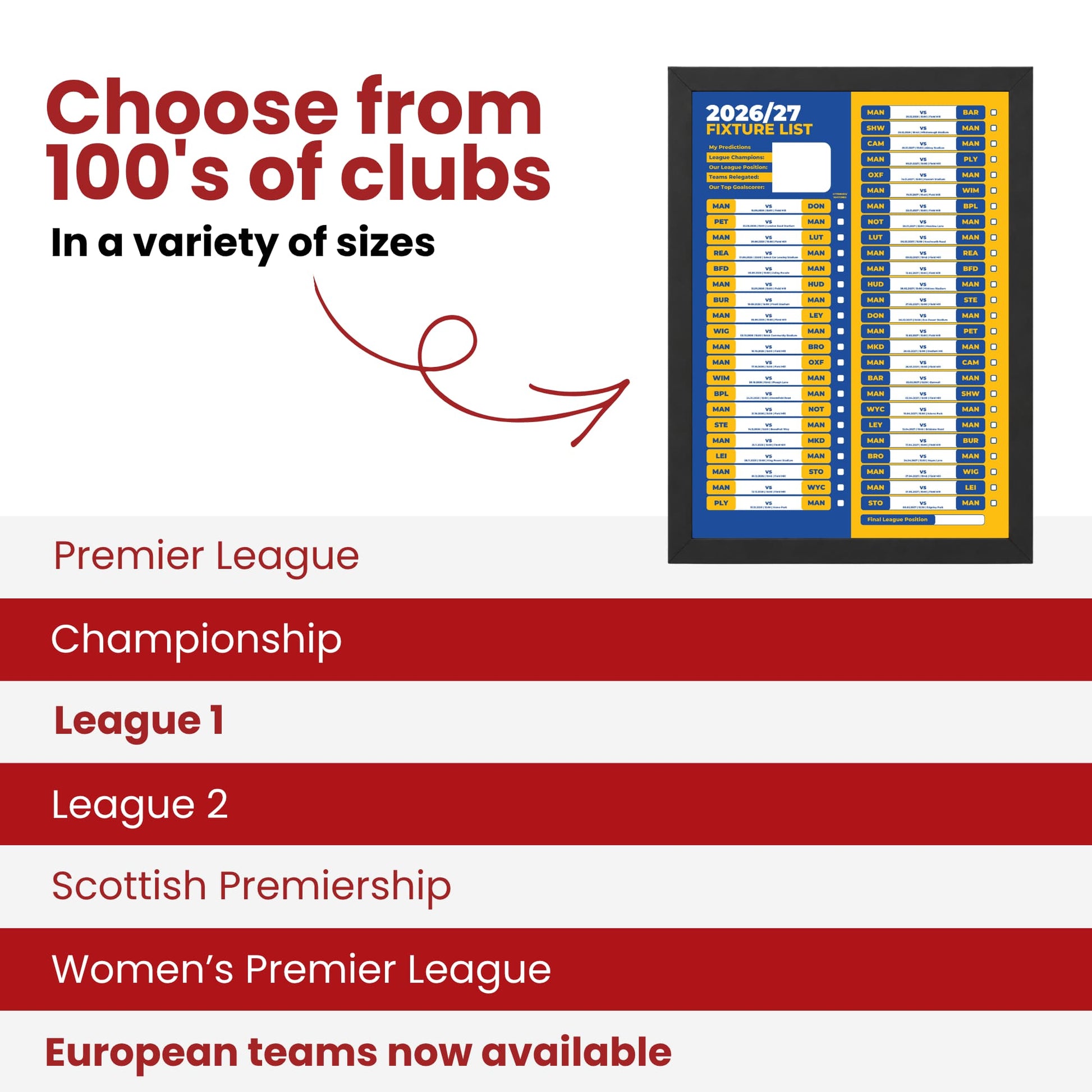 Mansfield Town — Choose From 100s of Clubs