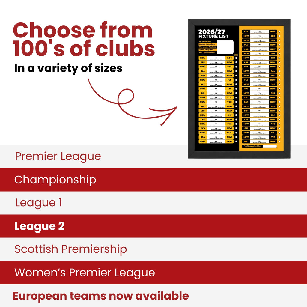 Newport County — Choose From 100s of Clubs