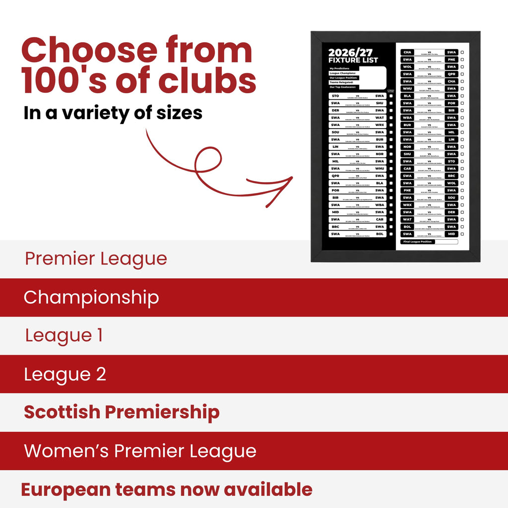 Swansea City — Choose From 100s of Clubs