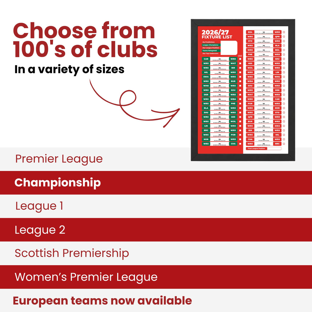 Wrexham — Choose From 100s of Clubs