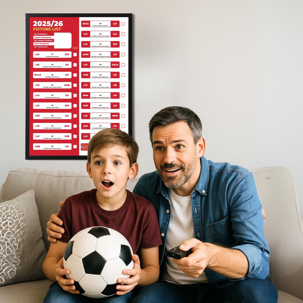 Women's Super League Clubs - 2025/26 Football Fixture Poster - A3 Size (29.7x42cm)