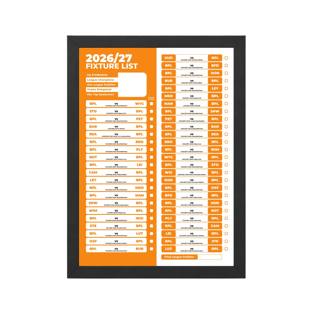 Blackpool — Black Frame Mockup