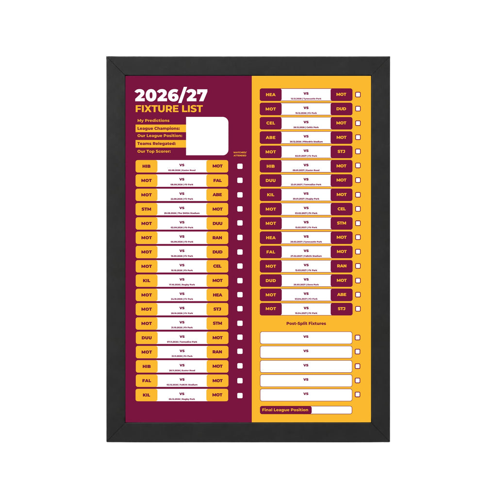 Motherwell — Black Frame Mockup