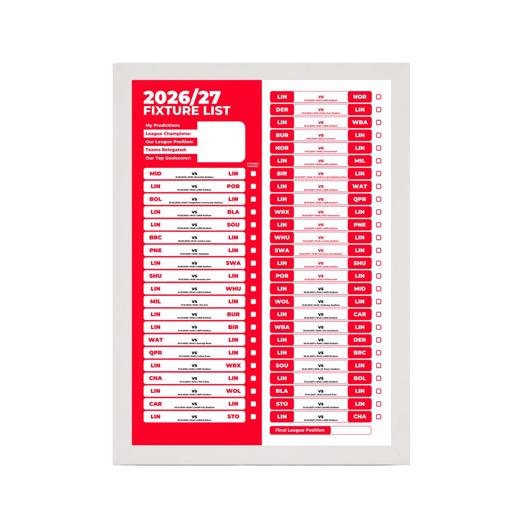Lincoln City — White Frame Mockup
