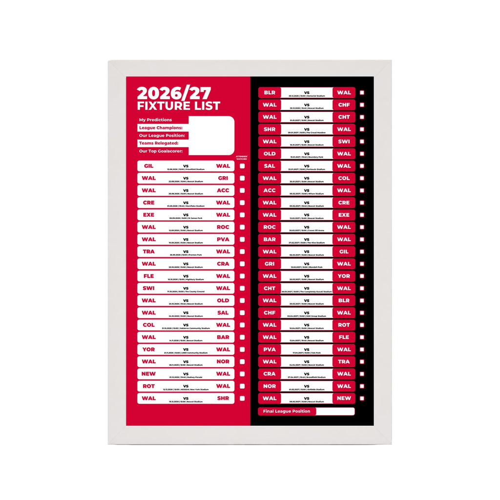 Walsall — White Frame Mockup