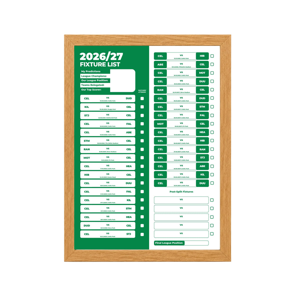 Celtic — Oak Frame Mockup