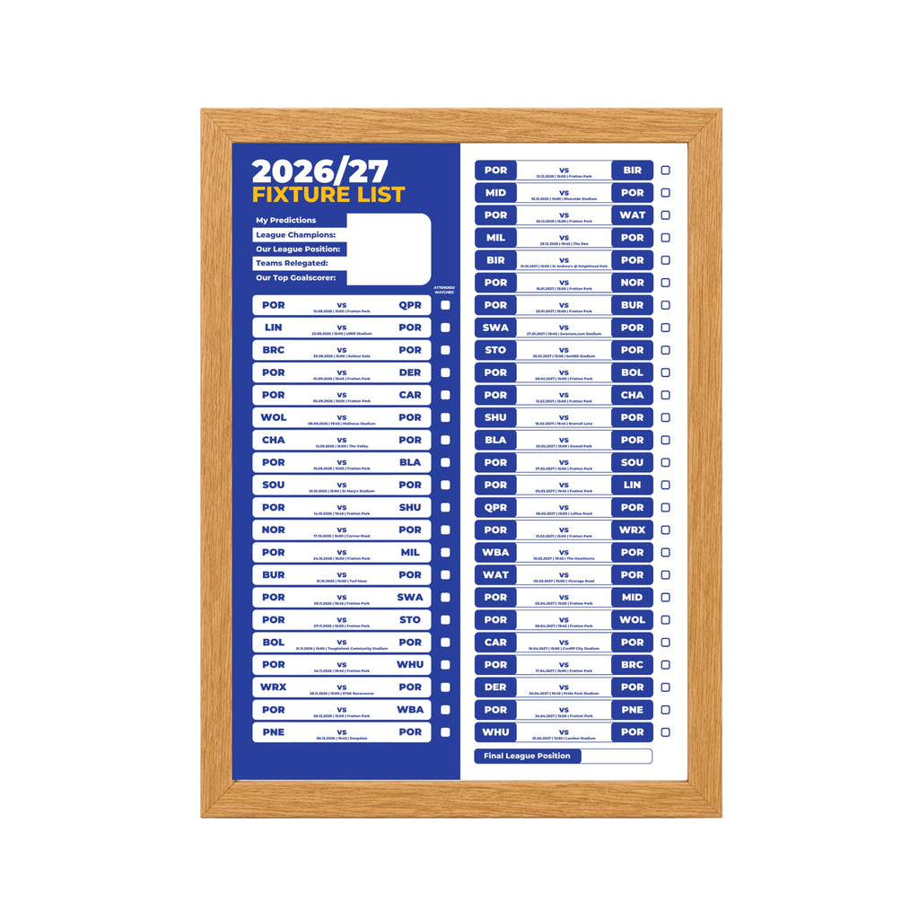 Portsmouth — Oak Frame Mockup