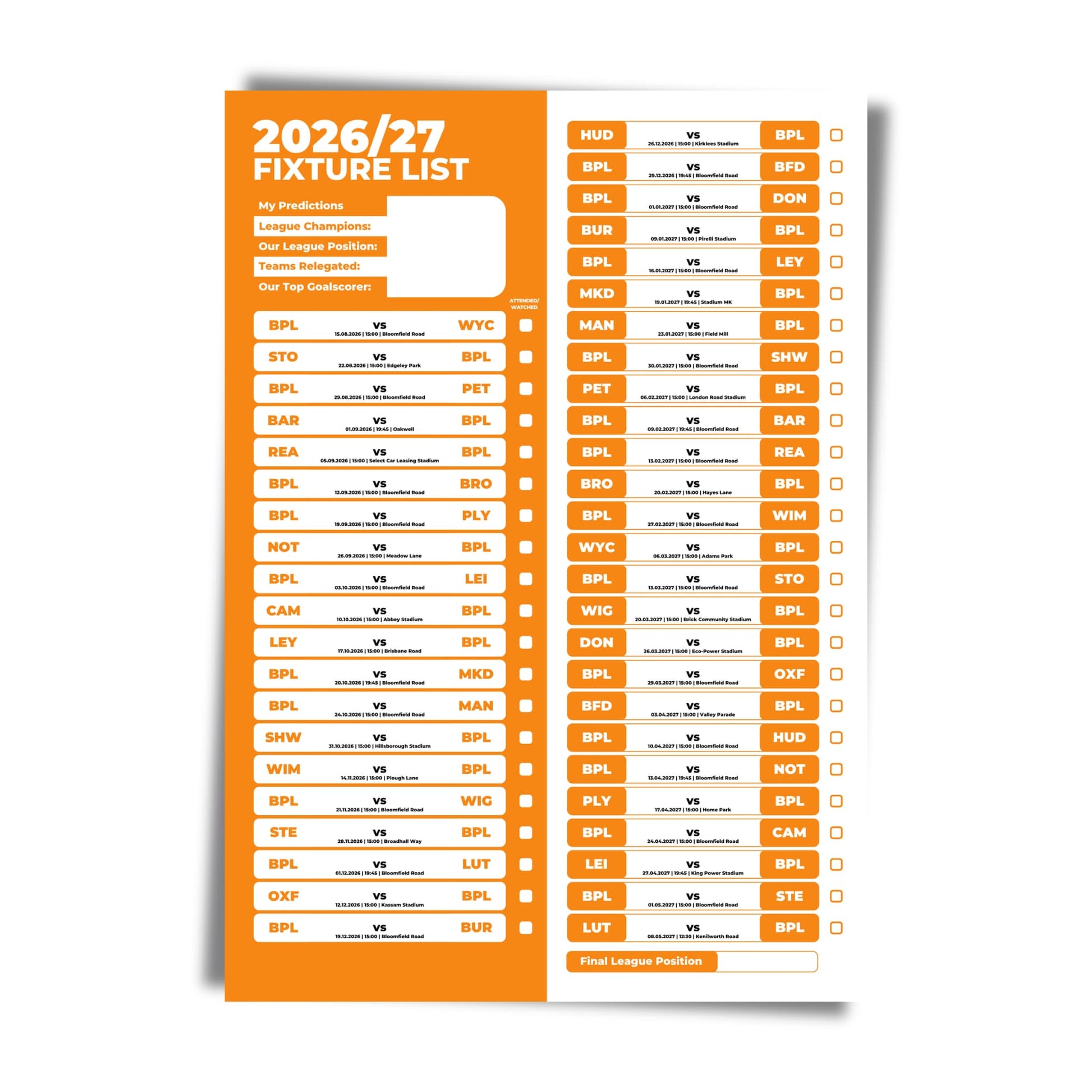 Blackpool — Unframed Mockup