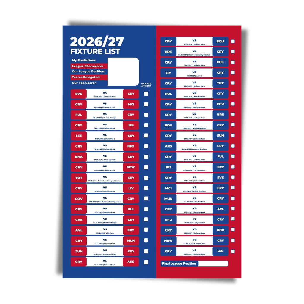 Crystal Palace — Unframed Mockup