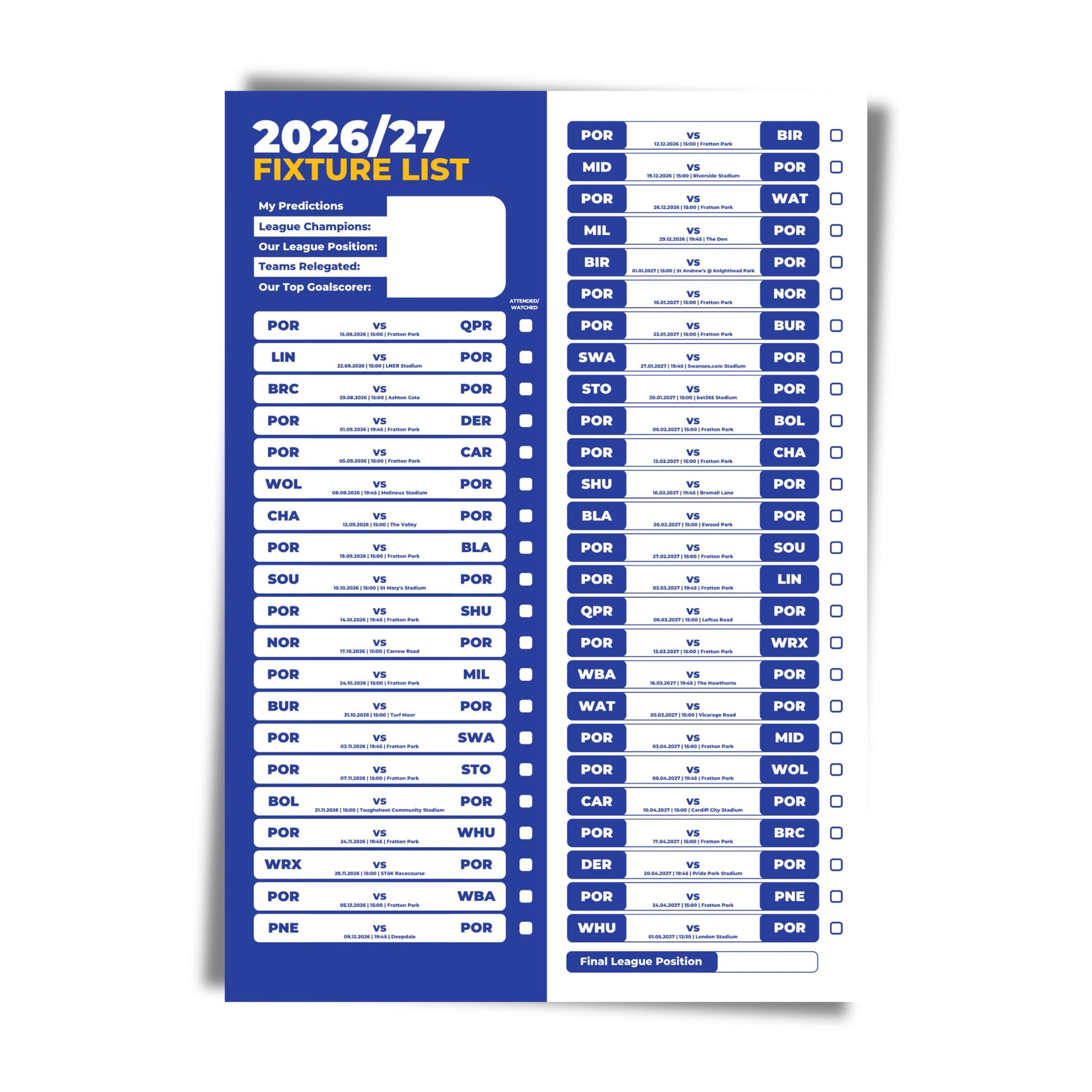 Portsmouth — Unframed Mockup