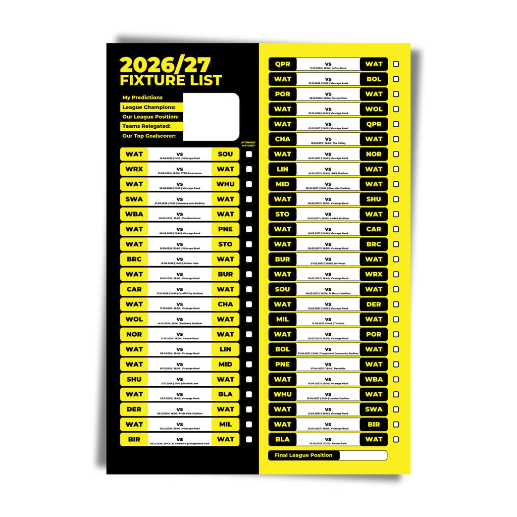 Watford — Unframed Mockup