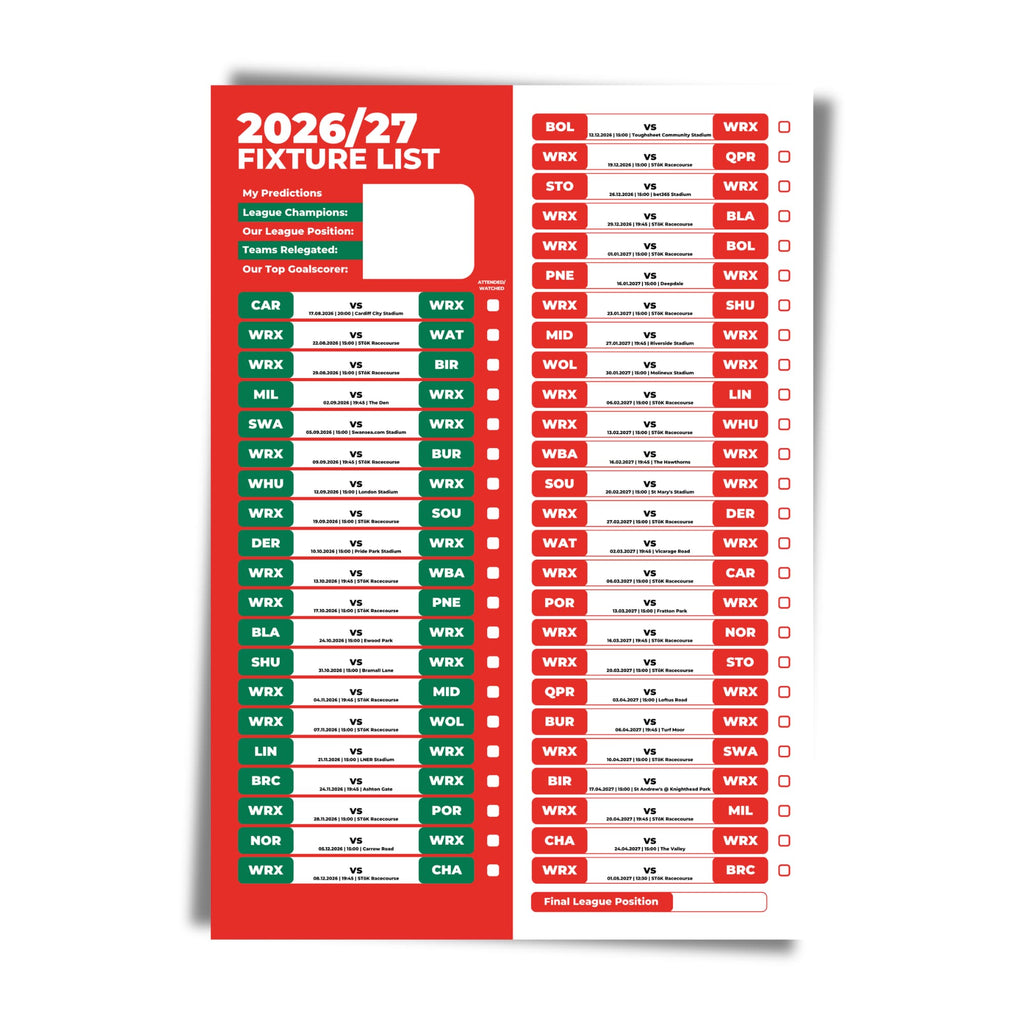 Wrexham — Unframed Mockup