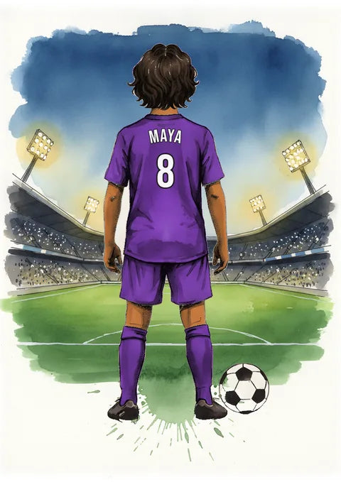 Purple kit, floodlights example: MAYA #8